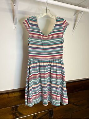 Xhilaration Striped Summer Dress- M